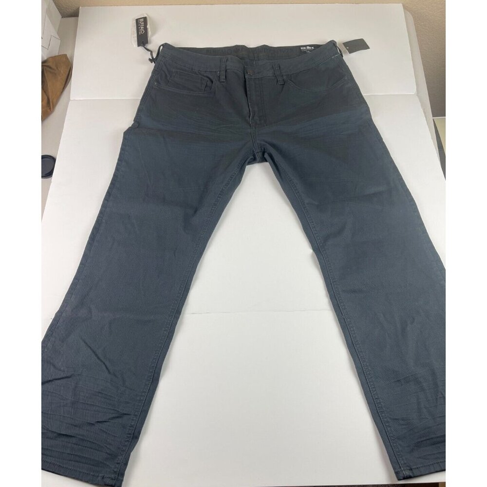 Buffalo David Bitton Men's Pants Straight Charcoal 38x30